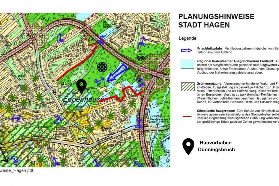 Hitzeplan Stadt Hagen Duenningsbruch