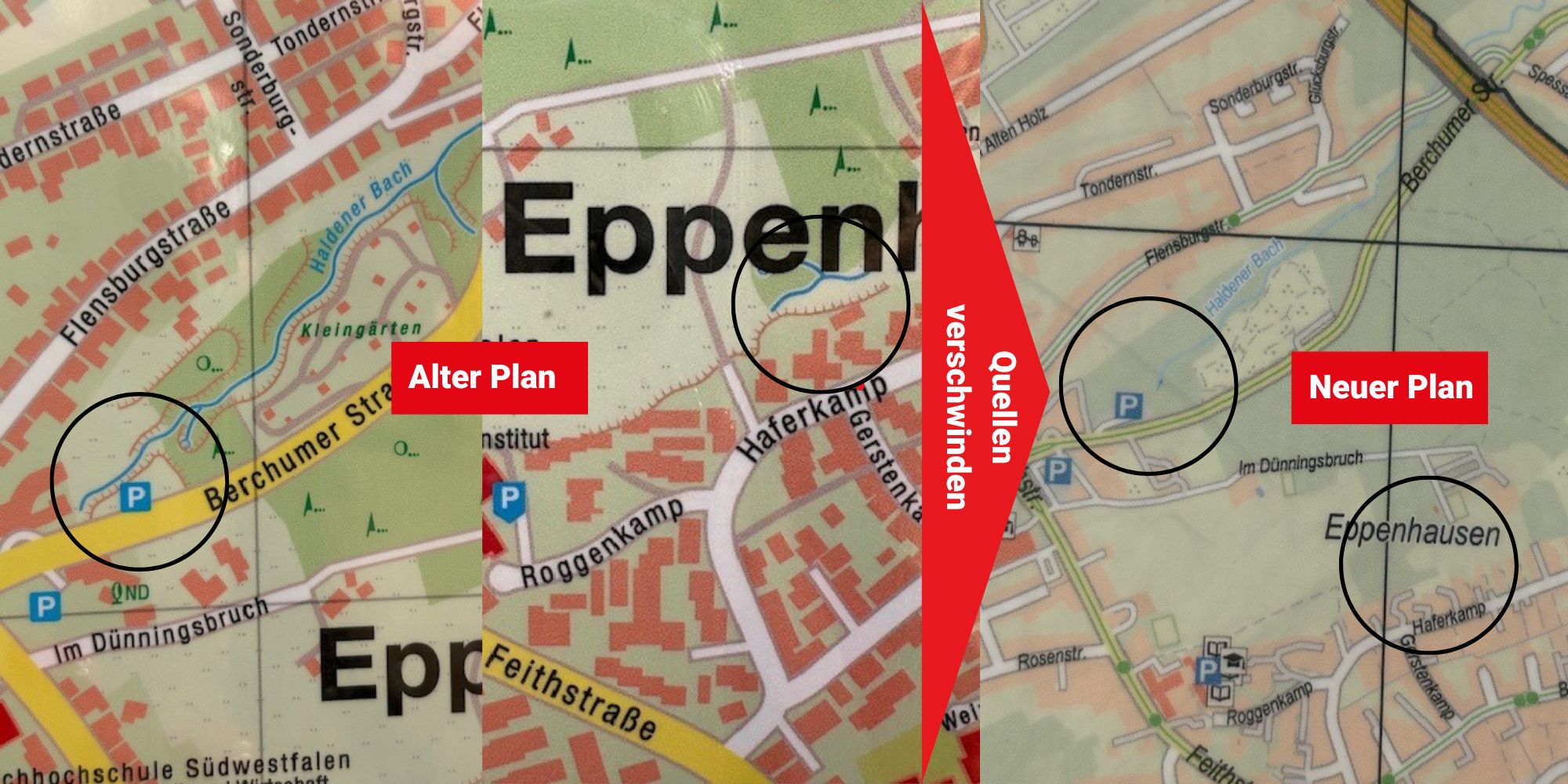 Wenn’s mit der Planung eng wird, verschwinden eben die Quellen