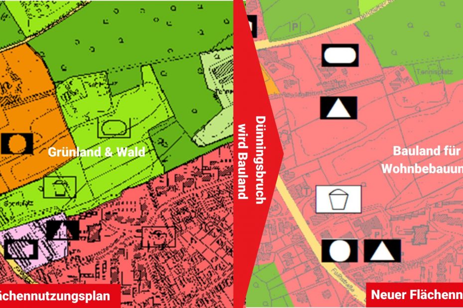 Dünningsbruch wird Wohnbebauung
