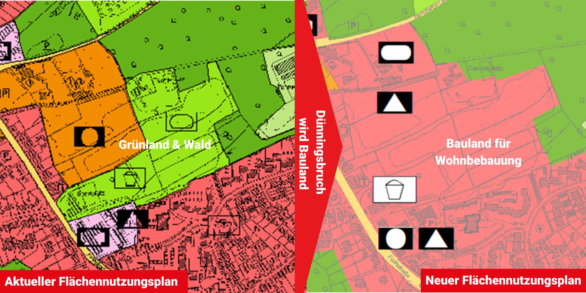 Dünningsbruch wird Wohnbebauung